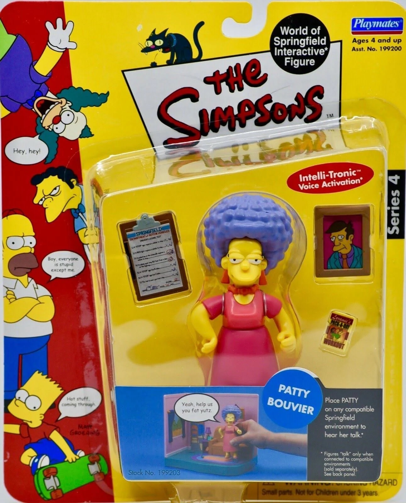 The Simpsons World of Springfield Series 4 Patty Bouvier Figure - Big Bang Toys