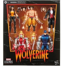 Hasbro Marvel Legends Series Wolverine 5-Pack, Includes Marvel's Omega Red, Marvel's Cyber, Marvel's Callisto, Jason Wyngarde