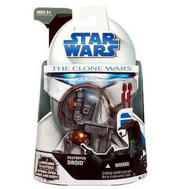Hasbro Star Wars The Clone Wars Destroyer Droid (With Launching Blasters and Spring Open Action)
