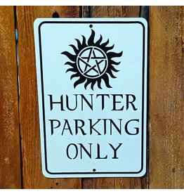 IslandofMisfitProps Supernatural Hunter Parking Sign