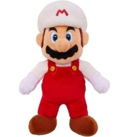 Jakks World of Nintendo Super Mario Wave 1 Fire Mario 9-Inch Plush