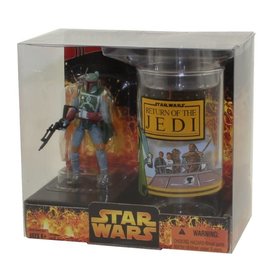 Hasbro Star Wars - Return of the Jedi Boba Fett Figure and Cup Set