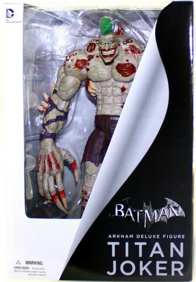 DC Collectibles Batman Arkham Deluxe Figure Titan Joker - Big Bang Toys