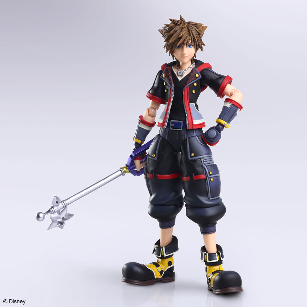 Disney Kingdom Hearts Iii Bring Arts Sora Action Figure 2nd Version Big Bang Toys