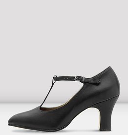 Bloch Ladies Chord T-Strap 3 inch Heel Character Shoes