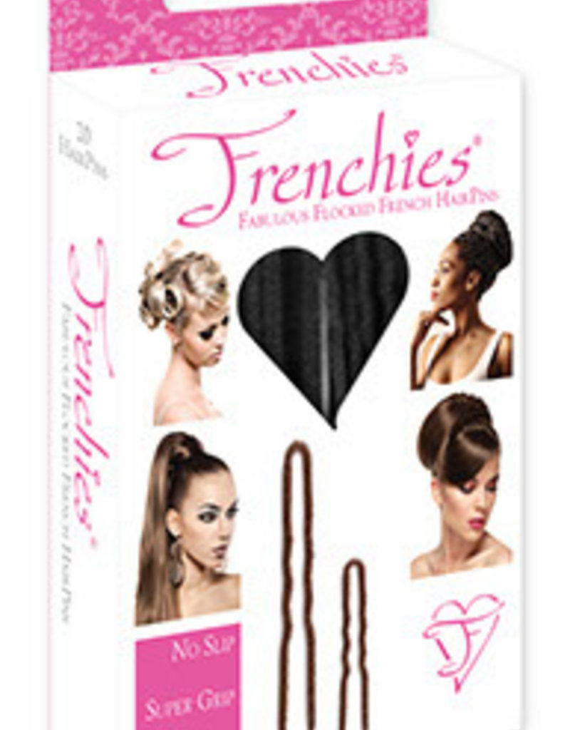 Frenchies Frenchies Flocked Hair Pins