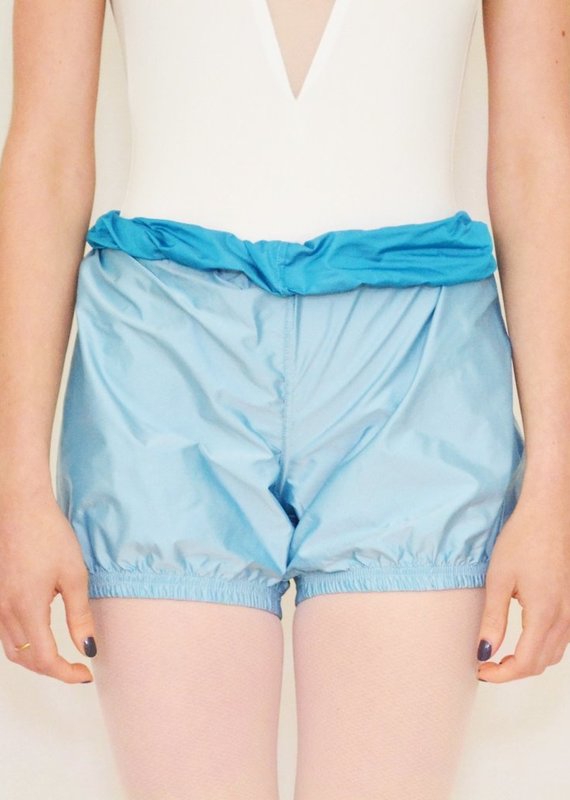 Bullet Pointe Light Blue/Teal Reversible shorts