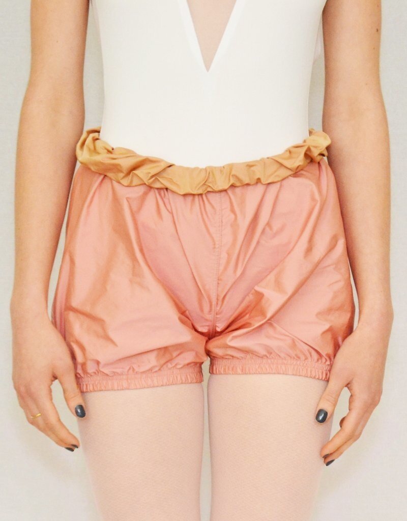 Bullet Pointe Peach/Tan Reversible shorts