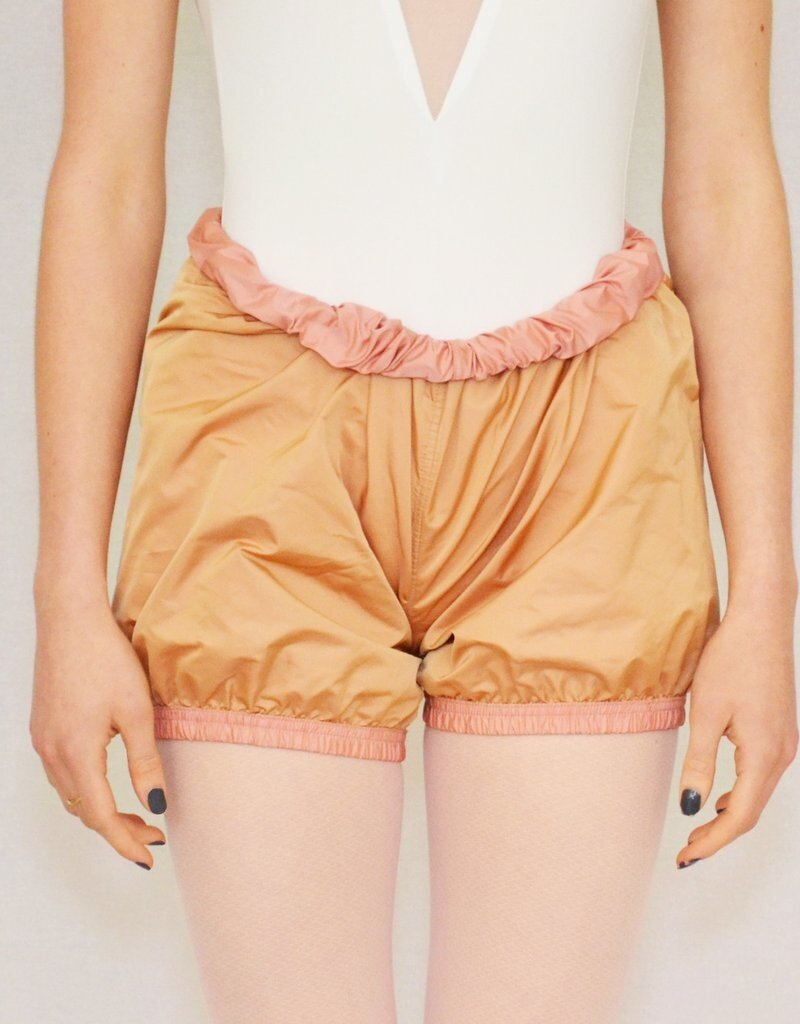 Bullet Pointe Peach/Tan Reversible shorts