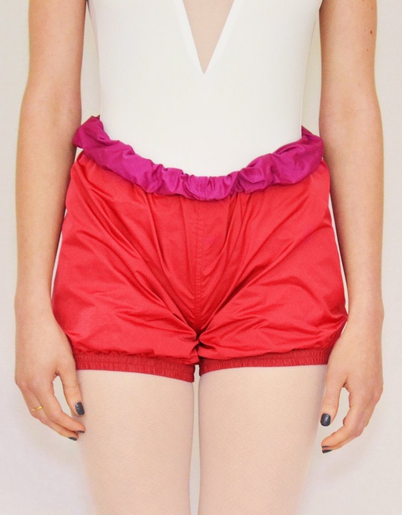 Bullet Pointe Red/Fucshia Reversible shorts