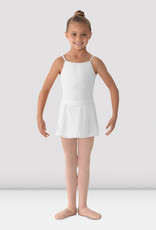 Mirella White Georgette mock wrap skirt MS12CH