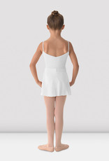 Mirella White Georgette mock wrap skirt MS12CH