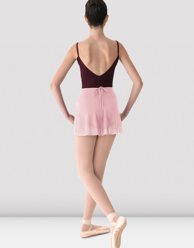 Mirella Pink Georgette Wrap Skirt MS12