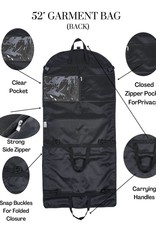 Kendall County 52" Garment Bag