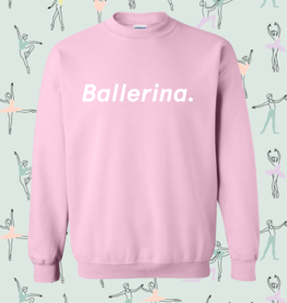 Attitude 'Ballerina.' Logo Sweatshirt