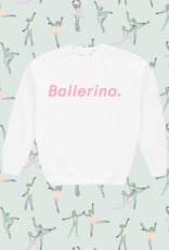 Attitude 'Ballerina.' Logo Youth Sweatshirt
