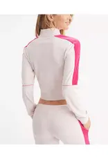 Juicy Couture Moto Color Block Track Jacket