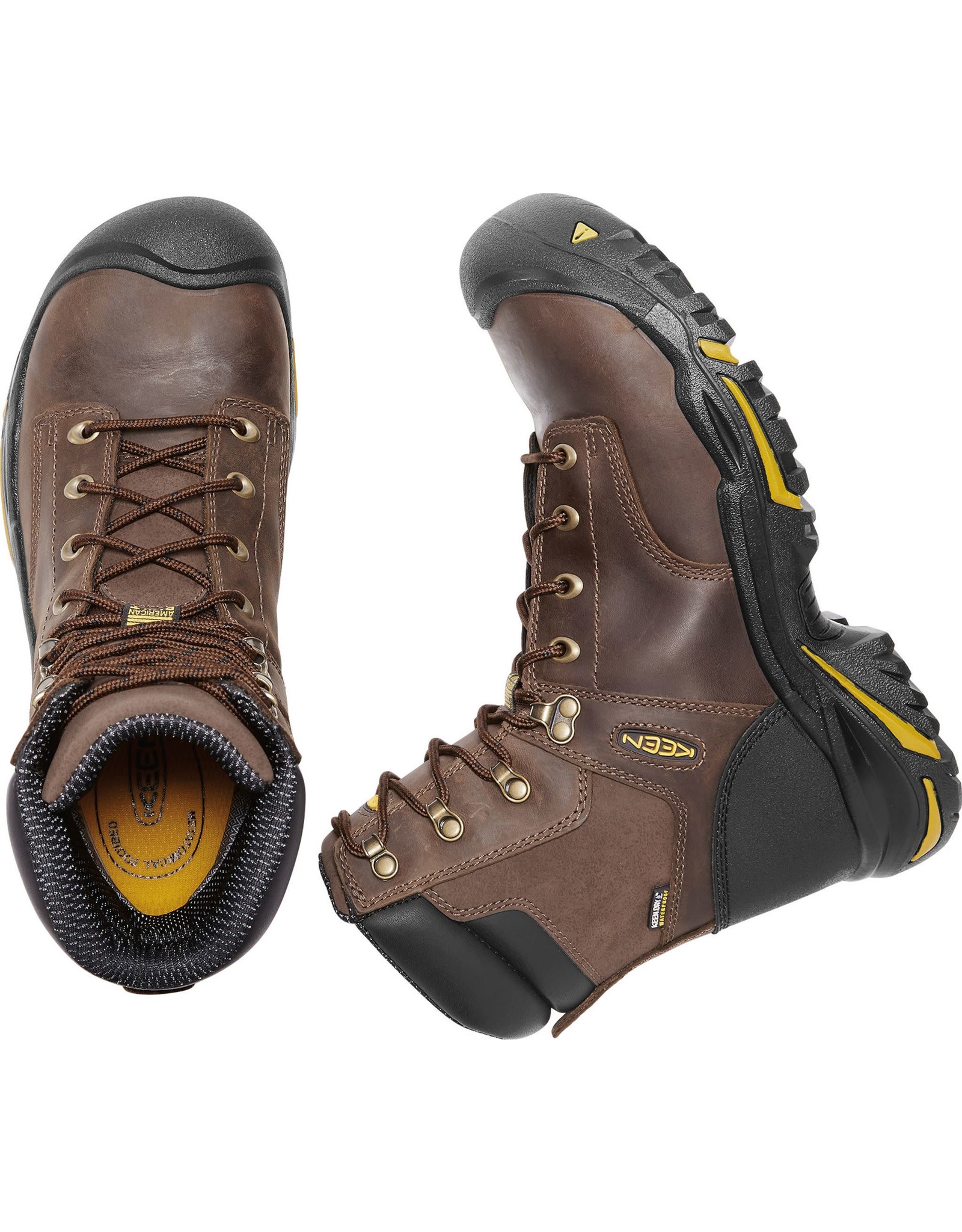Keen Men's Mt. Vernon 8” 1013257 Steel Toe Work Boots