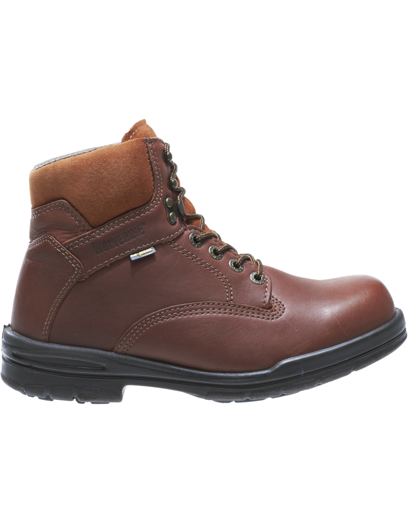 Wolverine Men's Steel Toe Durashock W03120 Brown Work Boots