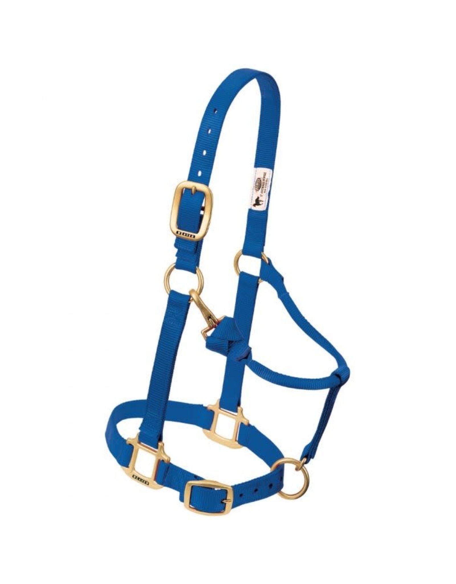 Weaver Adjustable Halter Sz. Suckling 35-1030-BL Blue