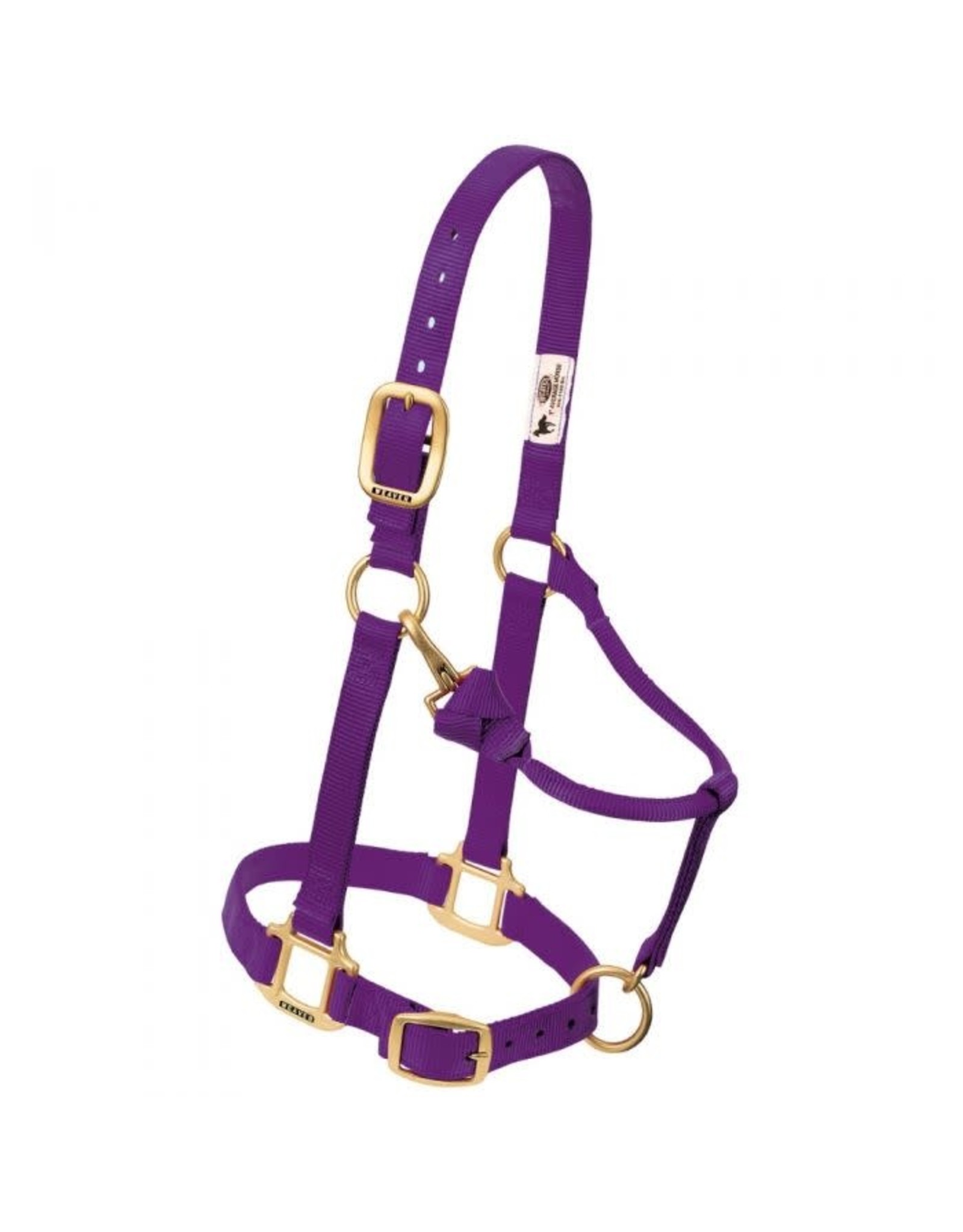 Weaver Weaver Adjustable Purple Halter Sz. Small Horse 35-7034-PU