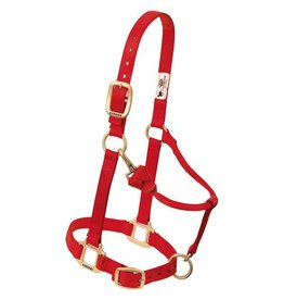 Weaver Adjustable 35-5035-RD Red Sz. Arabian/Cob Halter