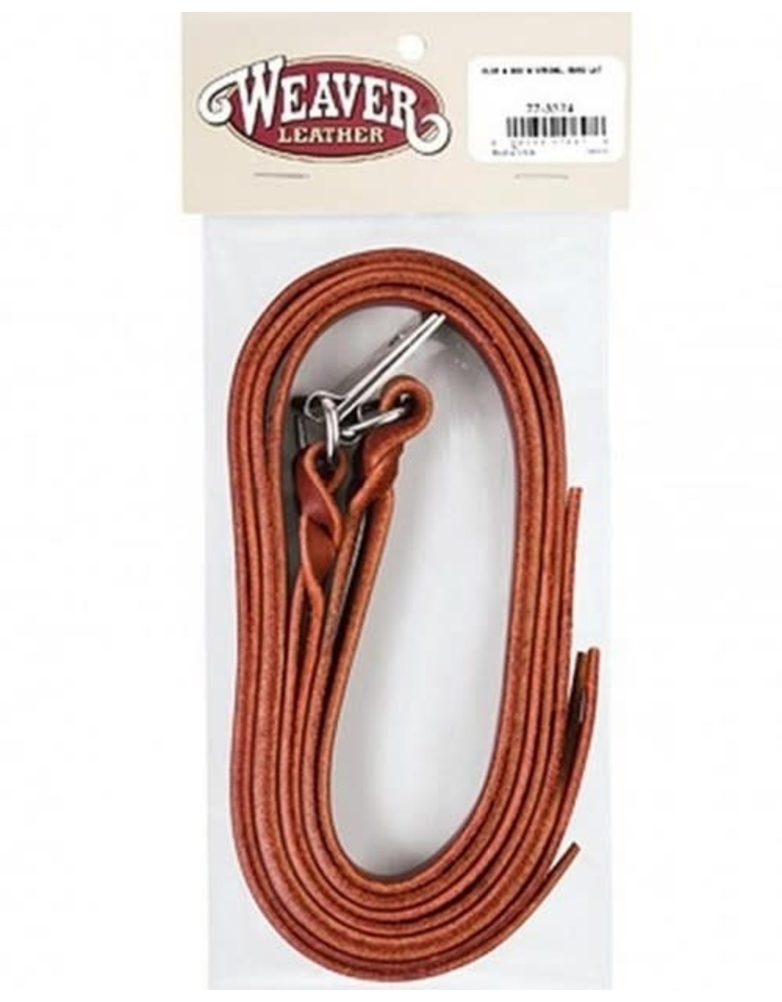 Weaver Weaver Clip & Dee with Burgundy Latigo 77-3574
