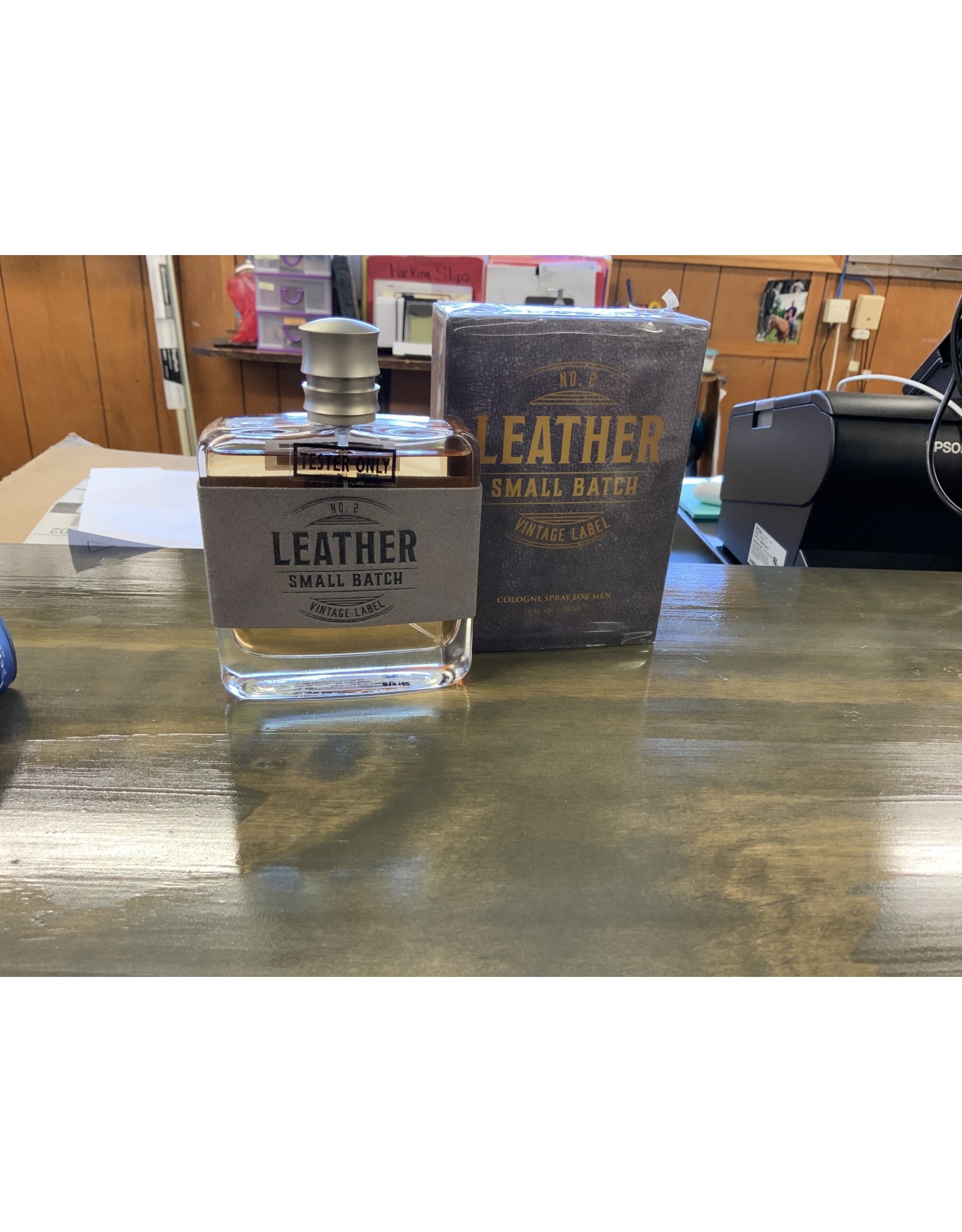 Tru Fragrance Leather Small Batch Cologne 93270