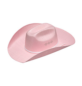 Twister Twister Pink Straw T7130030 Cowboy Hat