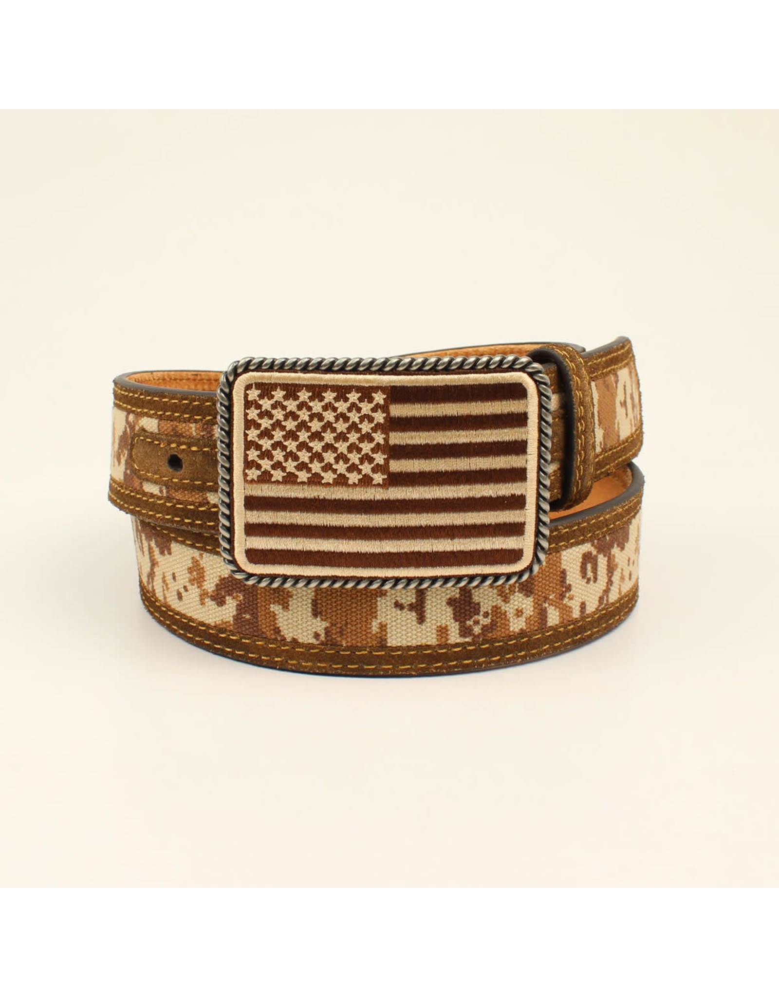 Ariat Mens Tan Patriot Belt A1030844