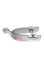 Partrade Partrade Emilie Veillette Ladies Barrel Racer Spurs 3/4 Arrow Trim UW630E02-SSBR-001