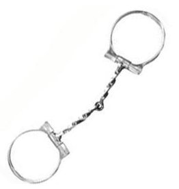 Partrade Partrade D-Ring Twisted Snaffle Bit 257337