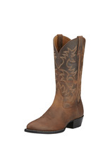 Ariat Men's Heritage R Toe Brown 10002204 Western Boots