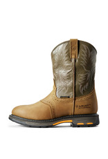 Ariat Men's Workhog 10008633 Aged Bark Waterproof Soft Toe Work Boots