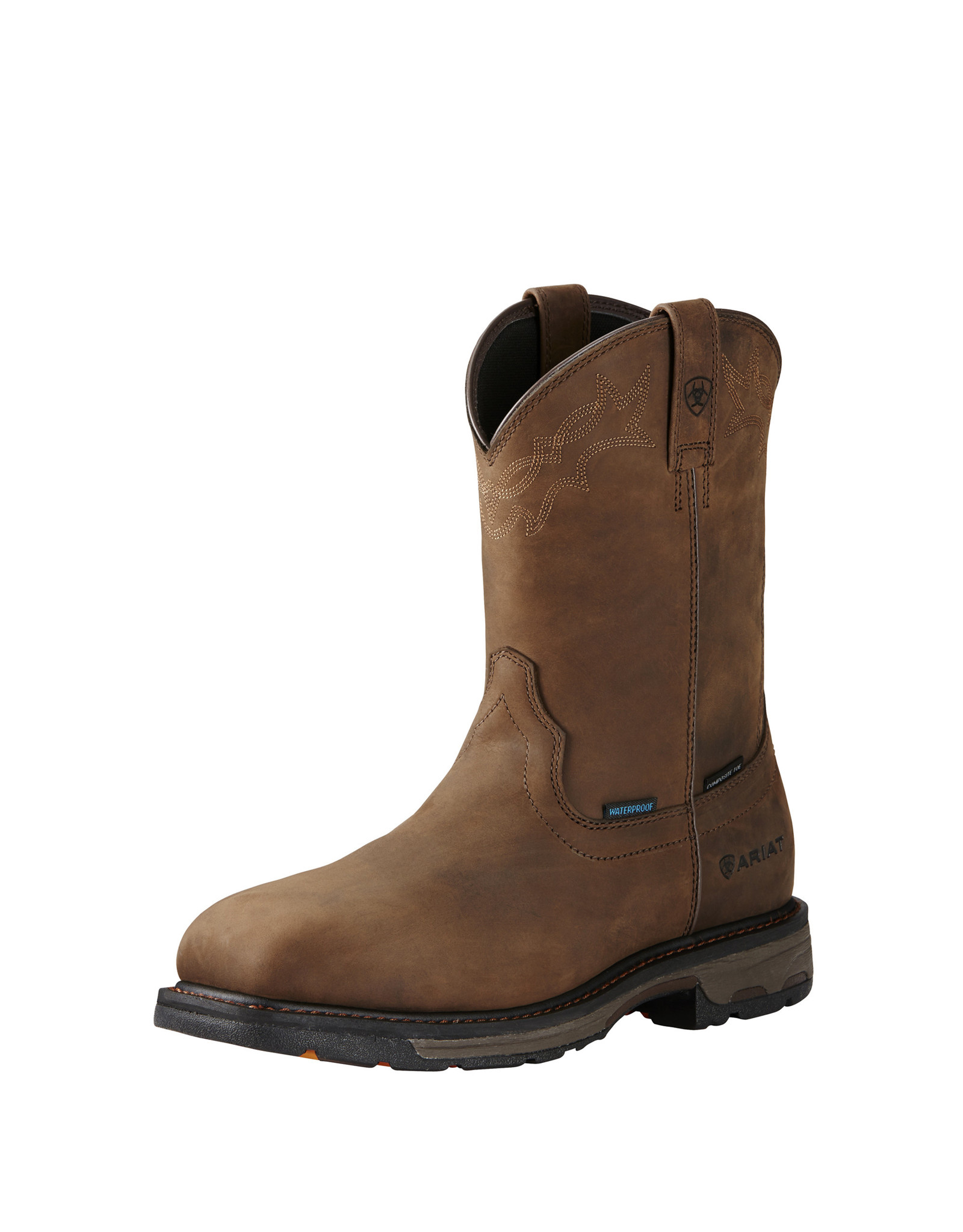 Ariat Men's Workhog Composite Toe Wellington Waterproof 10020092 Work Boots