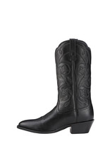 Ariat Ladies Heritage R Toe Black 10001037 Western Boots