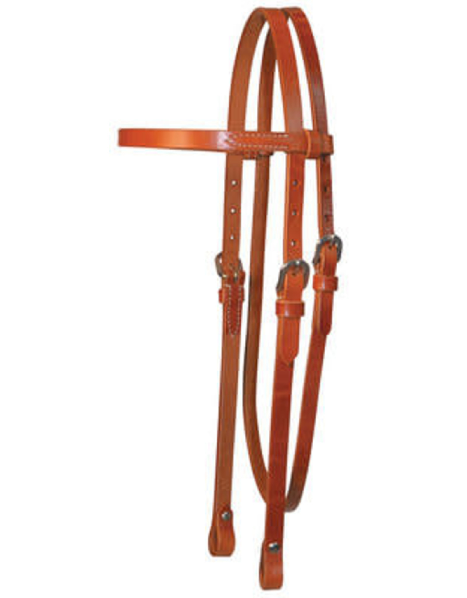 Circle Y Single Ply Med. Oil 0125-1304 Headstall