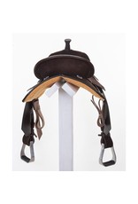 High Horse High Horse Leona 6230/740C-05 Chocolate 14" Seat Wide Tree Barrel Saddle