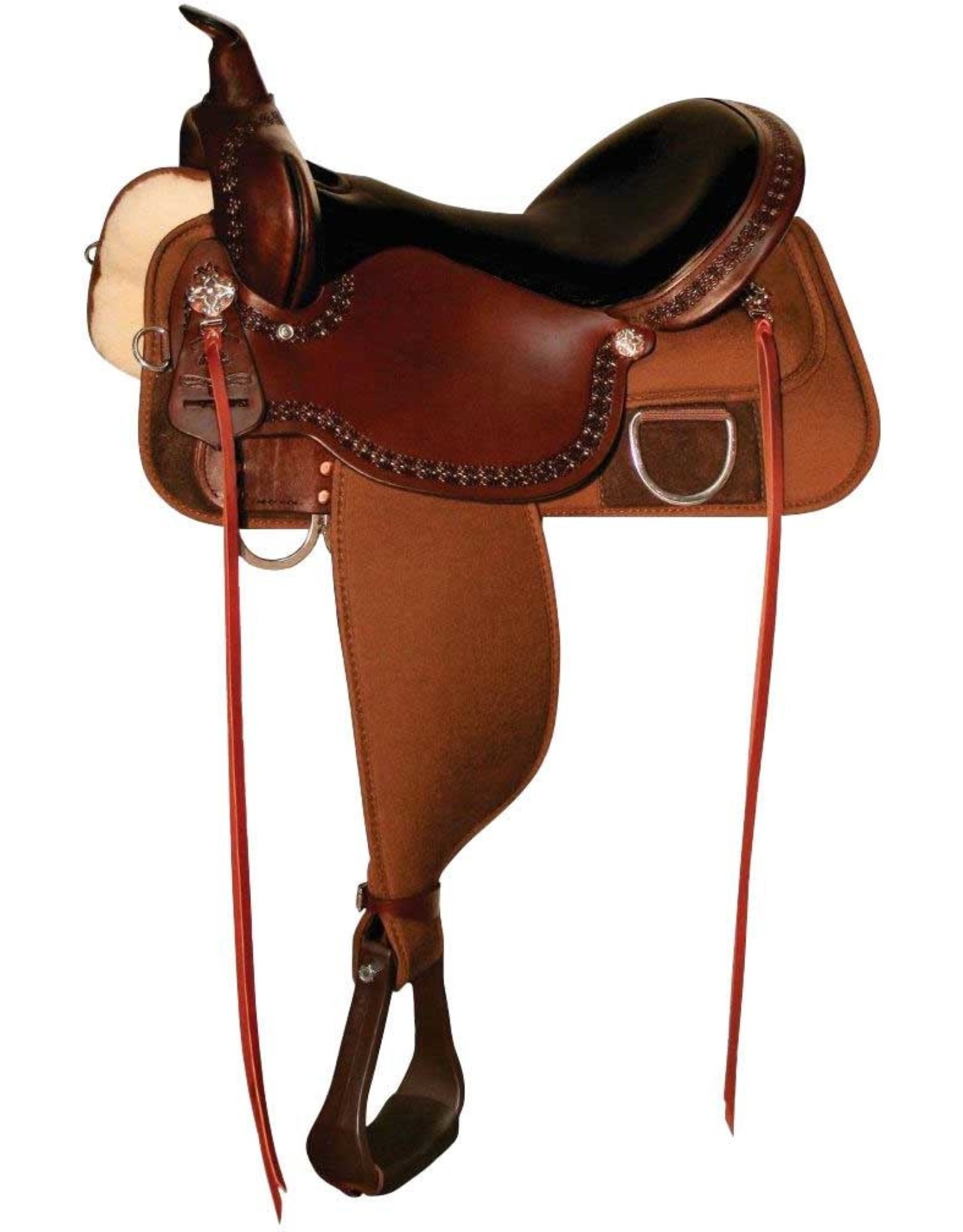 High Horse Magnolia Cordura 16" Wide 6909-1601-05 Walnut Trail Saddle