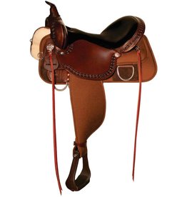 High Horse Magnolia Cordura 16" Wide 6909-1601-05 Walnut Trail Saddle