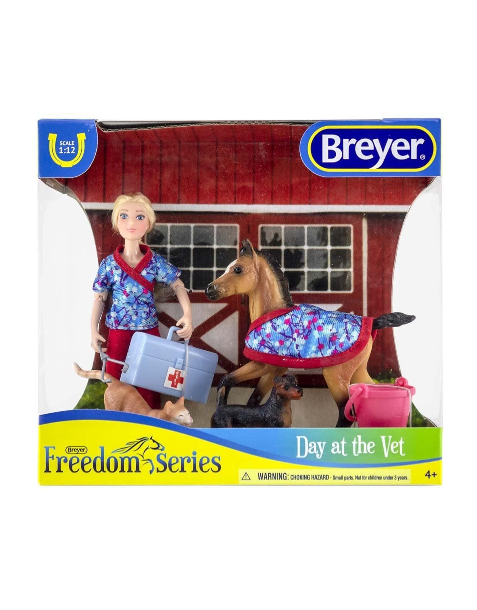 Breyer Day at the Vet Playset 62028