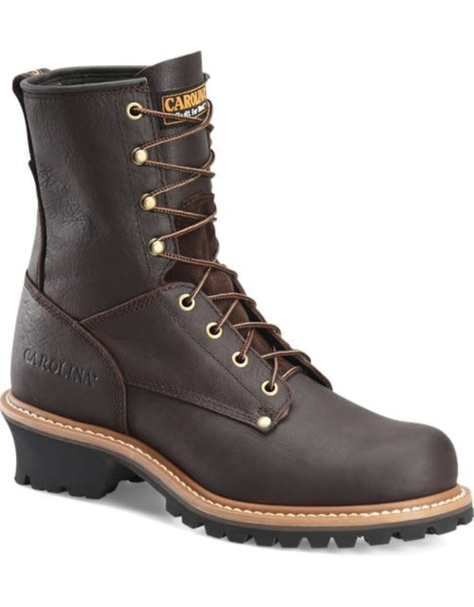 Carolina Men's Elm 821 8’’ Logger Soft Toe Work Boots