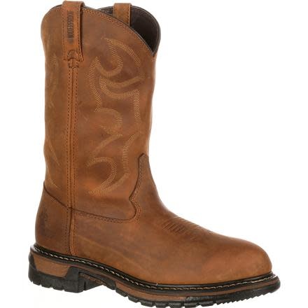 Rocky Men's Original Ride Branson Roper 2733 Waterproof Work Boots