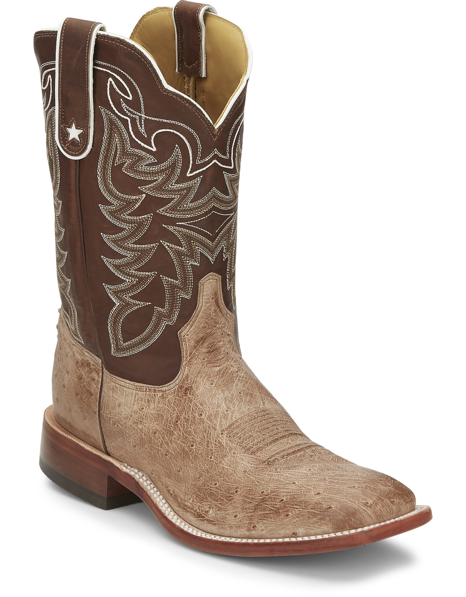 tony lama cognac ostrich boots
