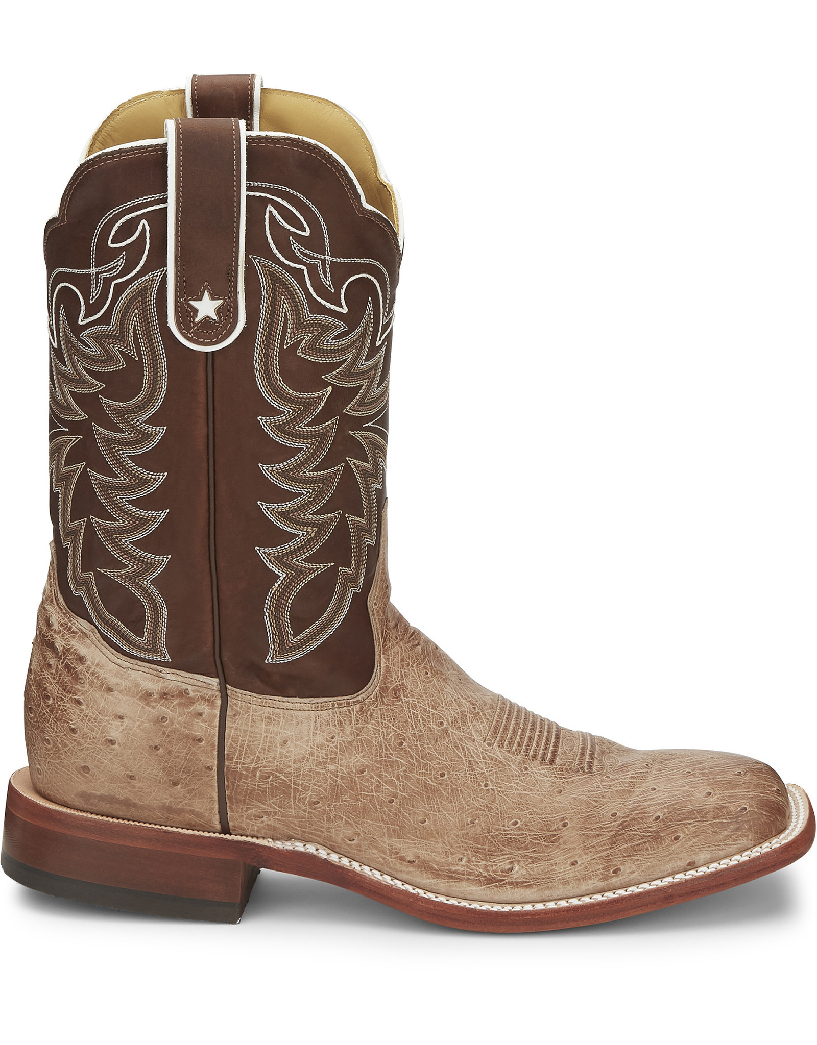 tony lama men's smooth ostrich exotic boots