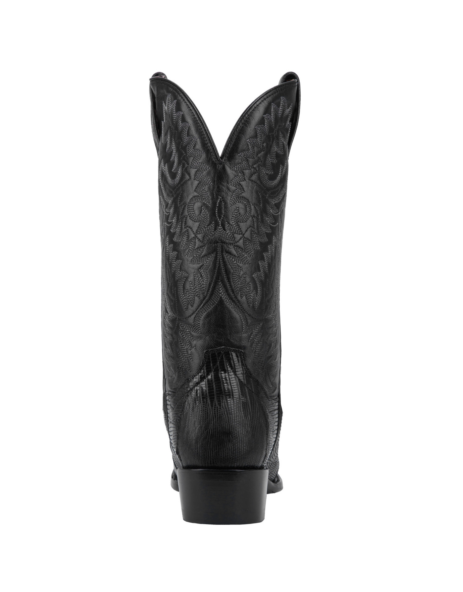 Dan Post Men's Black Teju Lizard Exotic DP3050R Western Boots