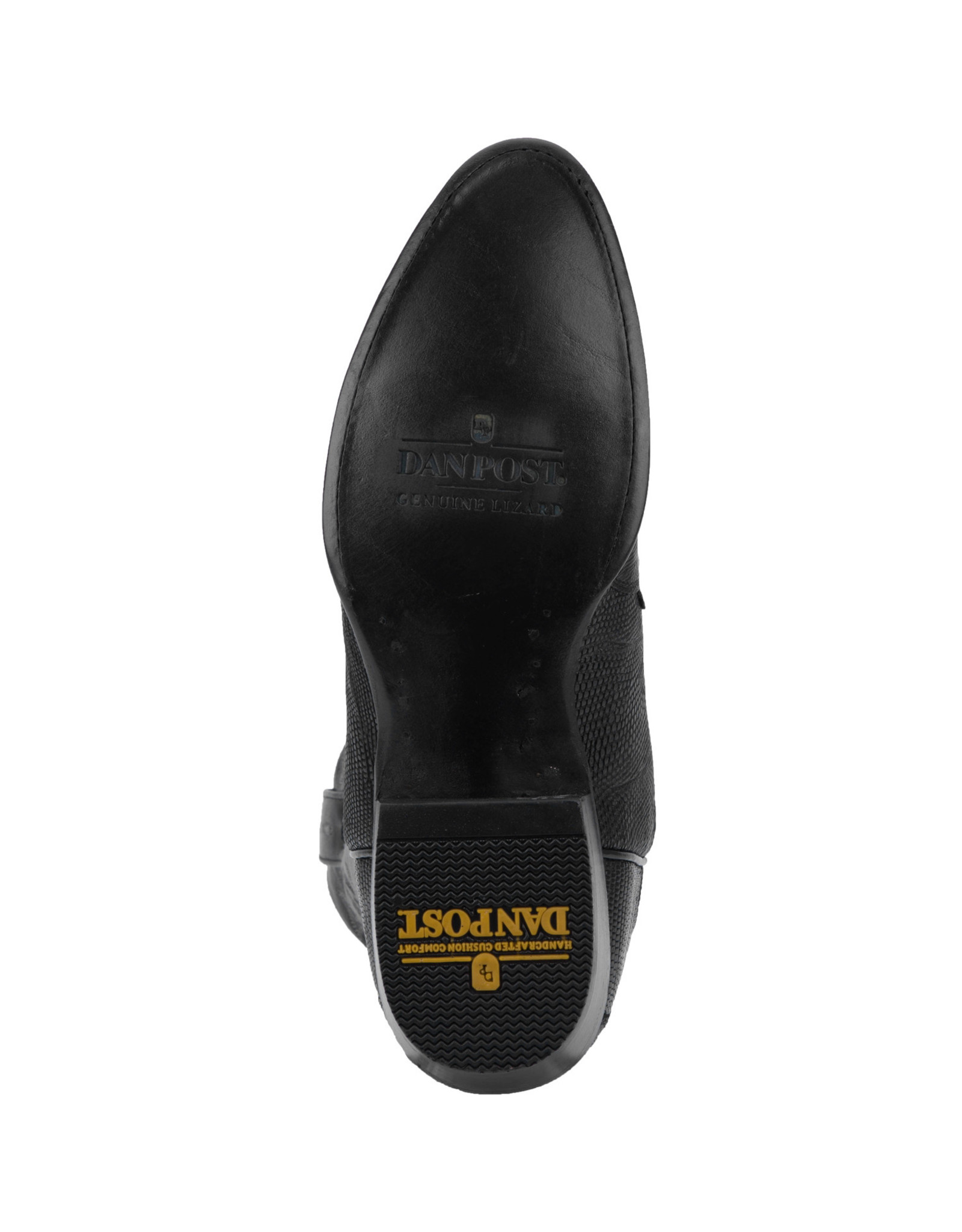 Dan Post Men's Black Teju Lizard Exotic DP3050R Western Boots