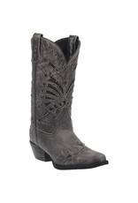 Laredo Laredo Ladies Stevie 52120 Black/Grey Sequin Western Boots Discontinued