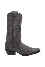 Laredo Laredo Ladies Stevie 52120 Black/Grey Sequin Western Boots Discontinued