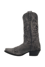 Laredo Ladies Stevie 52120 Black/Grey Sequin Western Boots
